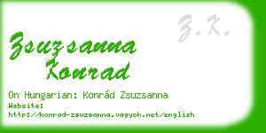 zsuzsanna konrad business card